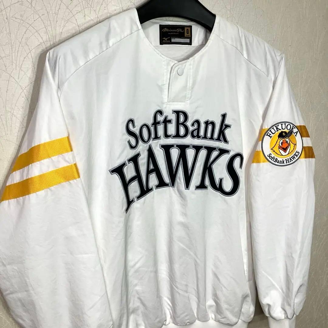 王監督　球団支給品　ミズノプロ　ソフトバンクホークス　Vジャン　王貞治