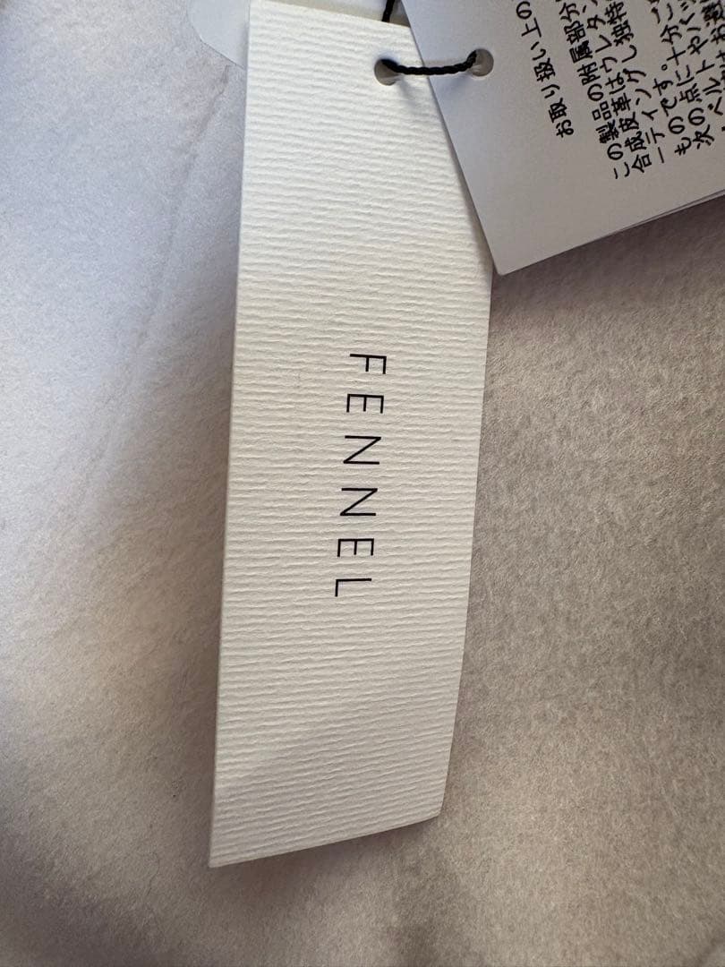 FENNEL ホワイト ロングコート