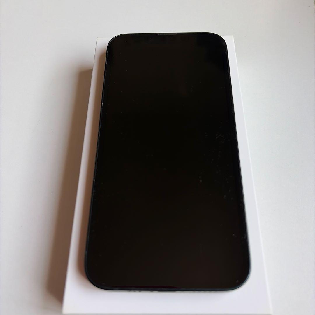 iPhone 13 本体128GB ミッドナイトsimフリーガラスフィルム2枚付