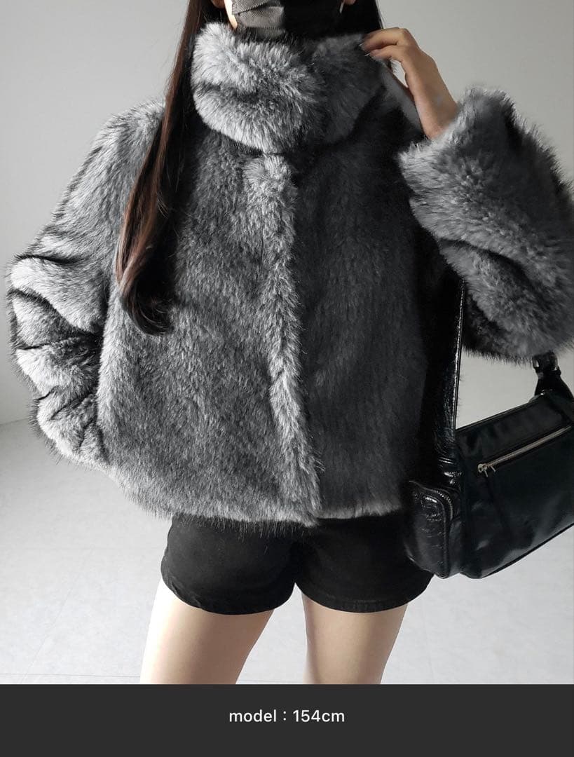 【即購入OK】me+em select 2wayファーコート