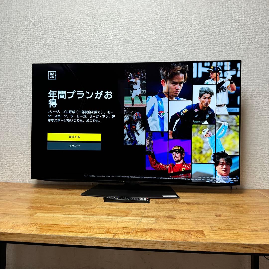 シャープ 60V型 4K 液晶テレビ AQUOS 4T-C60EN1 22年製