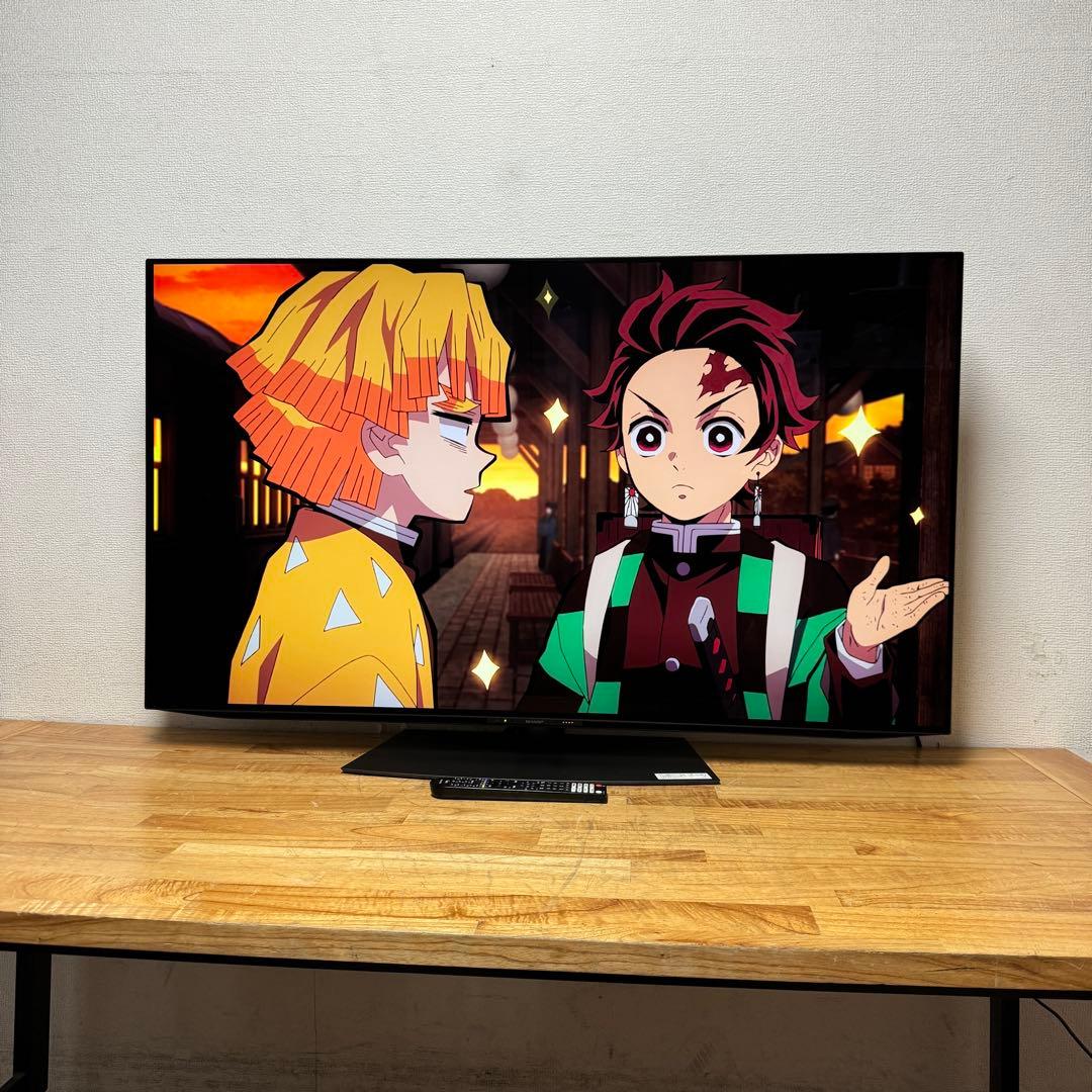 シャープ 60V型 4K 液晶テレビ AQUOS 4T-C60EN1 22年製