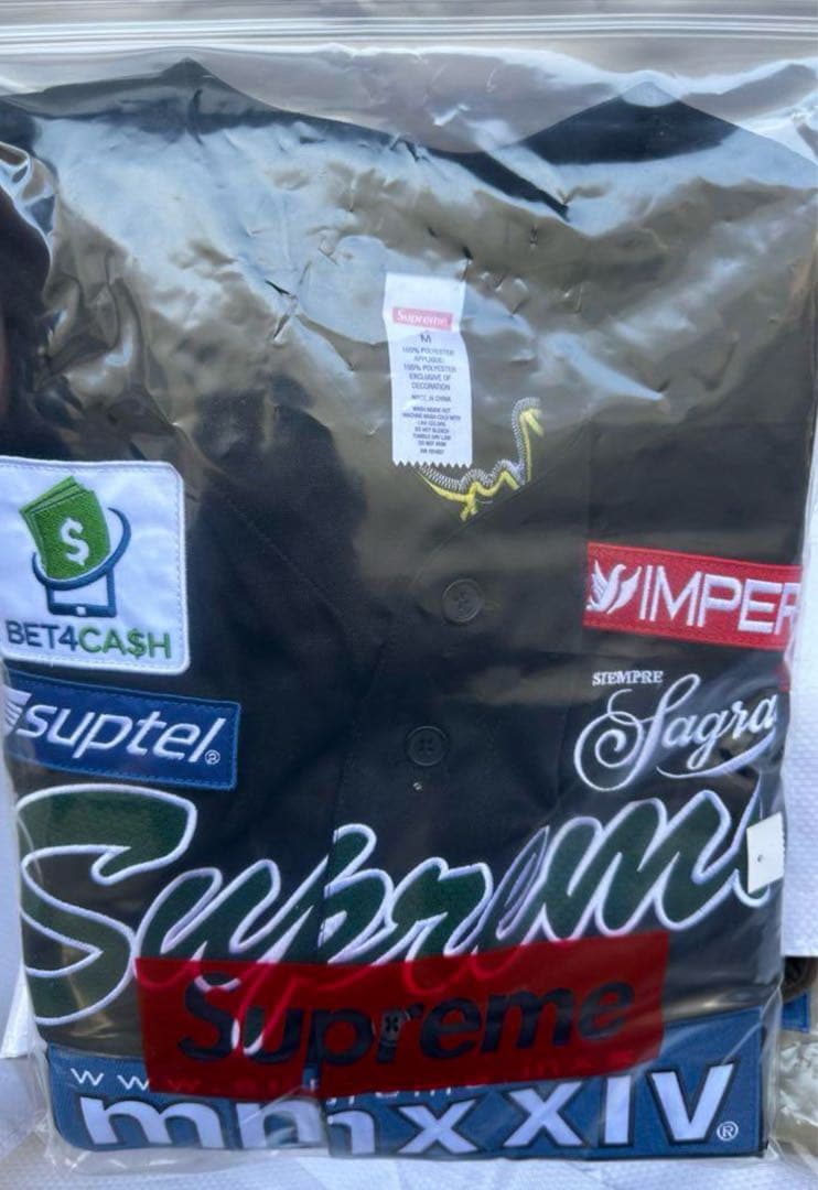 Supreme Chosen One Baseball Jerseyブラック M