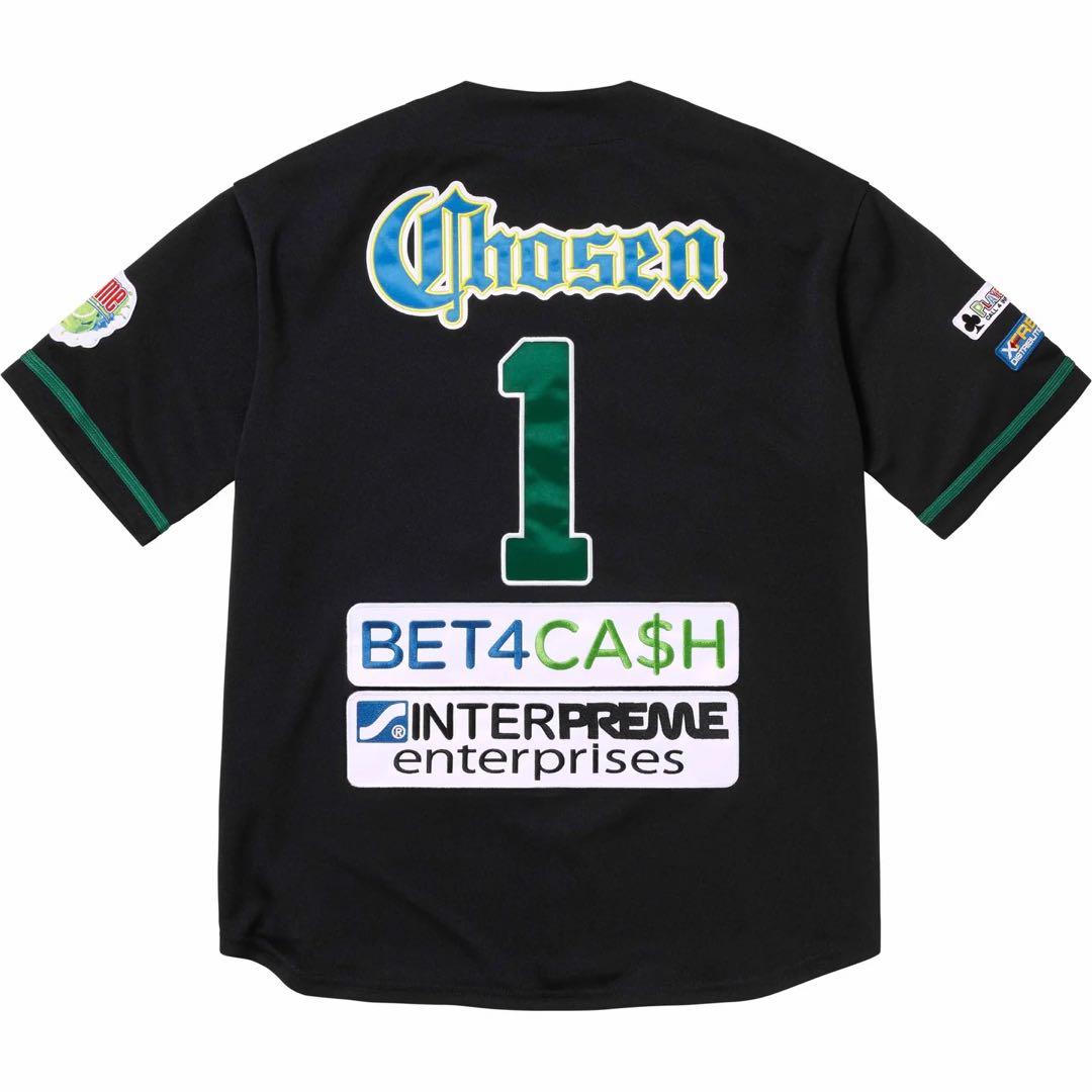 Supreme Chosen One Baseball Jerseyブラック M