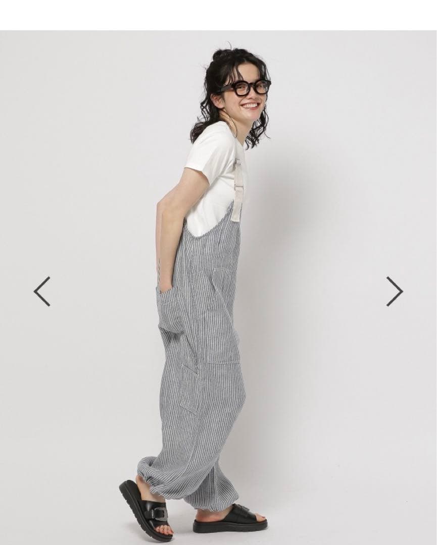 FINE リネンツイルサロペット niko and…