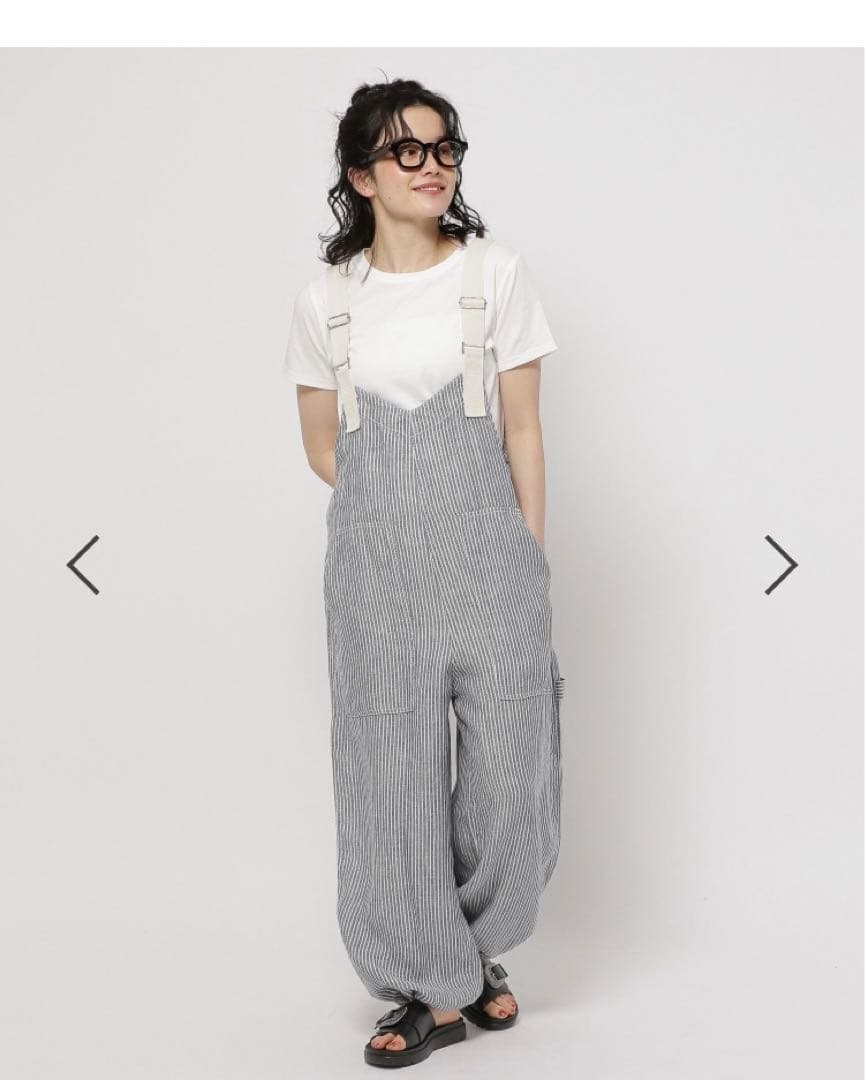 FINE リネンツイルサロペット niko and…