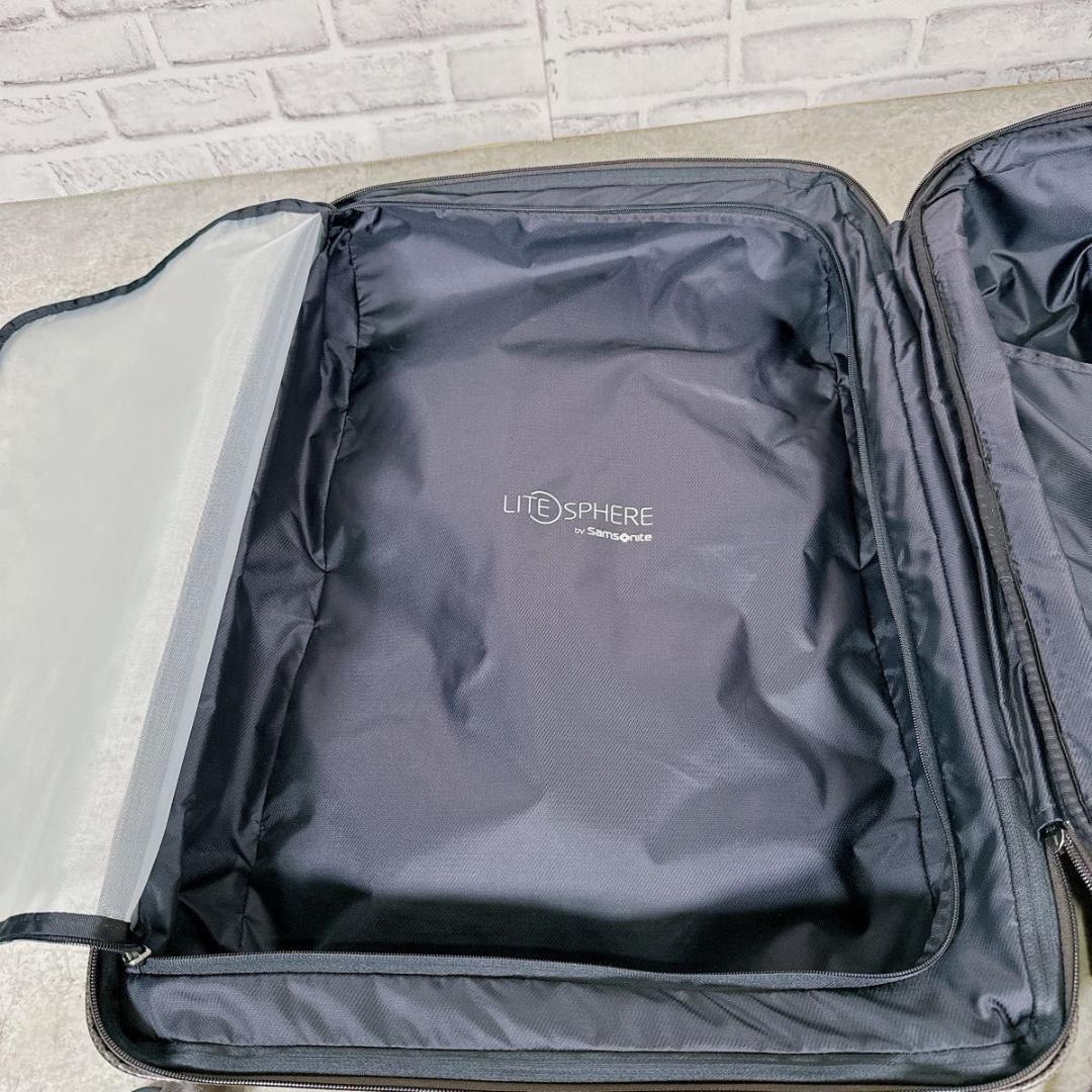 希少　サムソナイト　ライトスフィア　ブラウン　4輪　キャリーケース　軽量　TSA