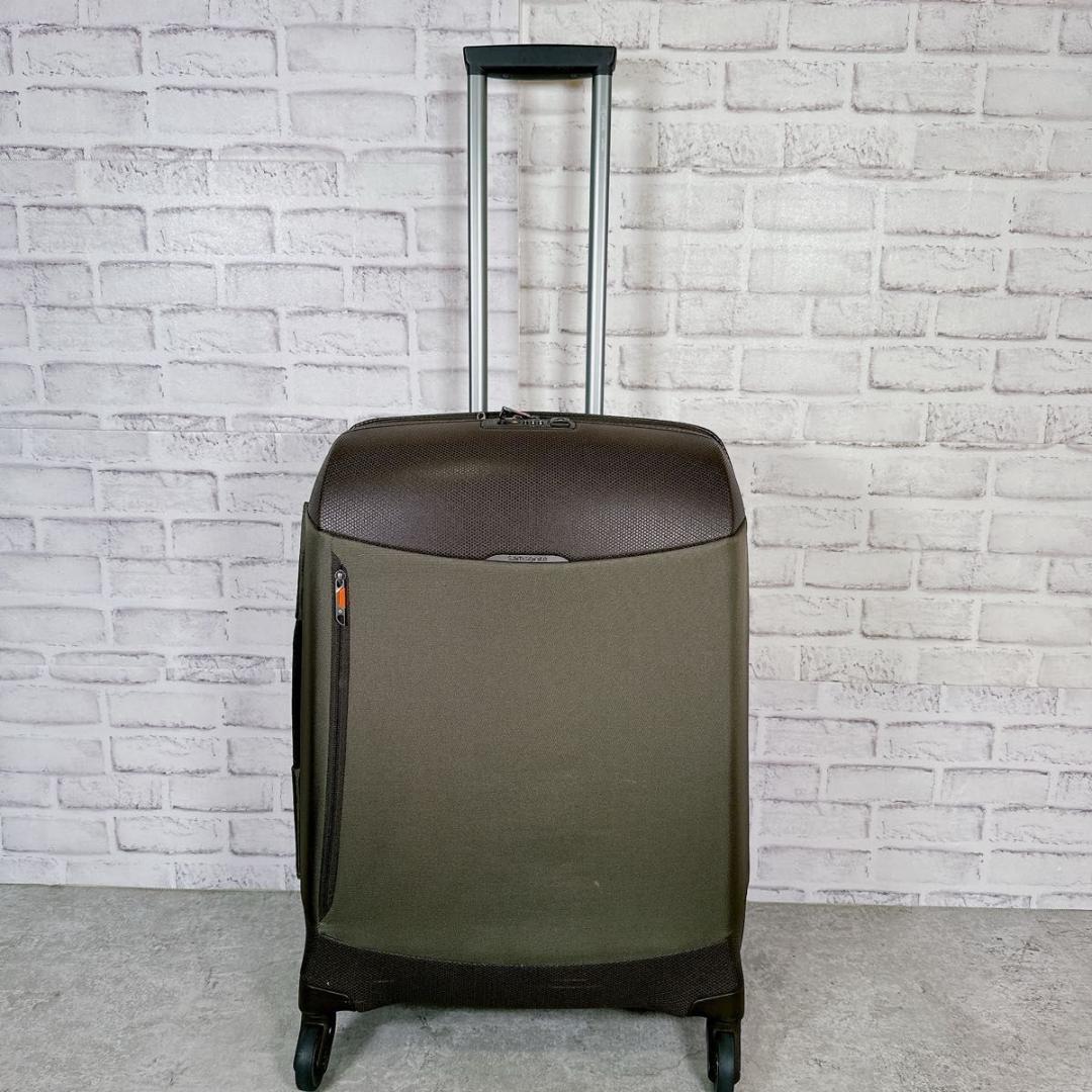 希少　サムソナイト　ライトスフィア　ブラウン　4輪　キャリーケース　軽量　TSA