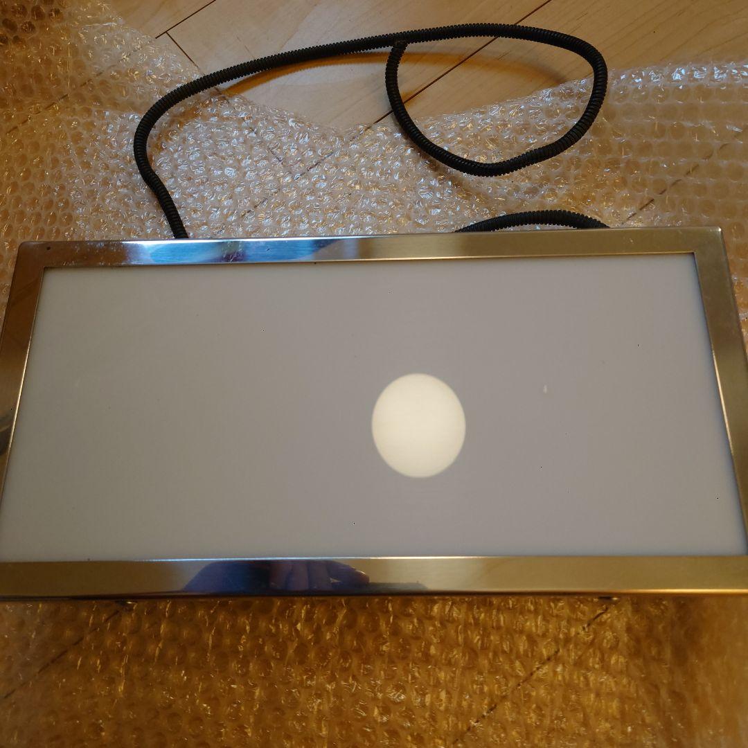 デコトラ中型ナンバープレート型アンドンボックス ステンレス製