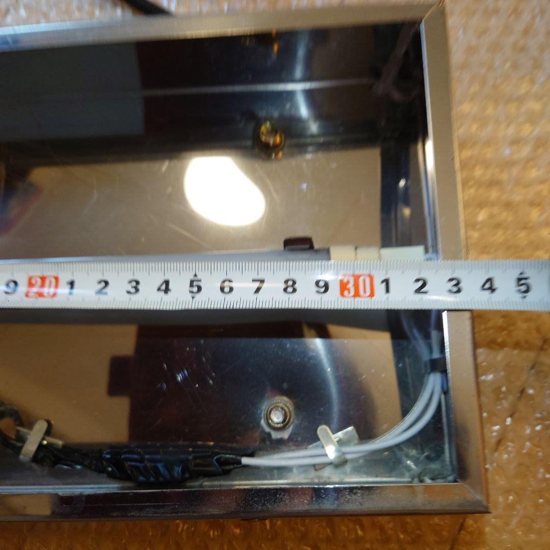 デコトラ中型ナンバープレート型アンドンボックス ステンレス製