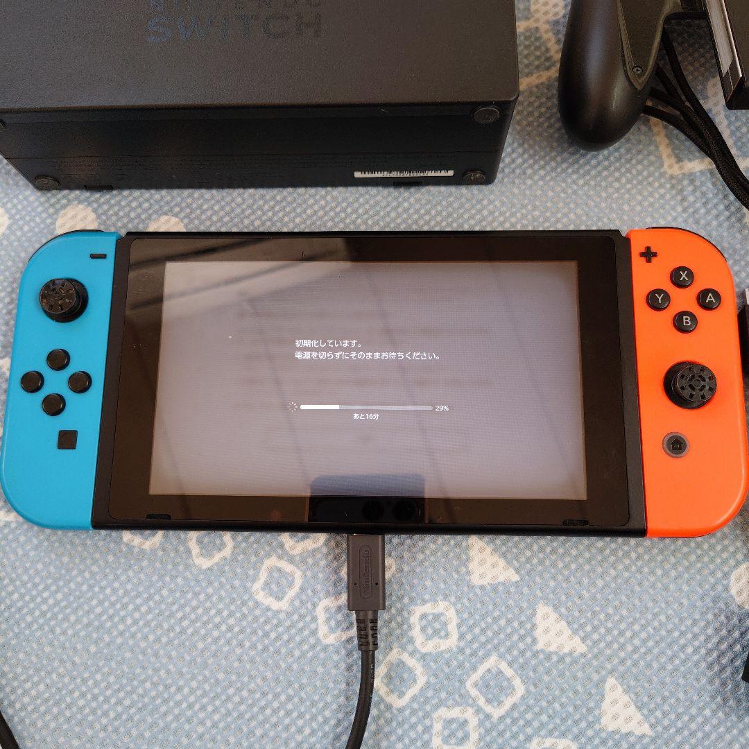 NintendoSwitch本体セット箱無しジャンク品