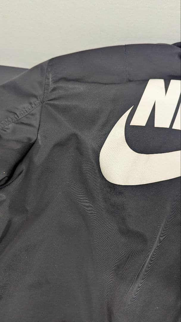 Nike x Alphaブラック MA-1 フライトジャケット