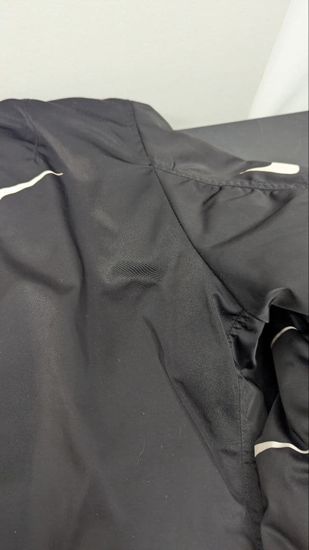 Nike x Alphaブラック MA-1 フライトジャケット