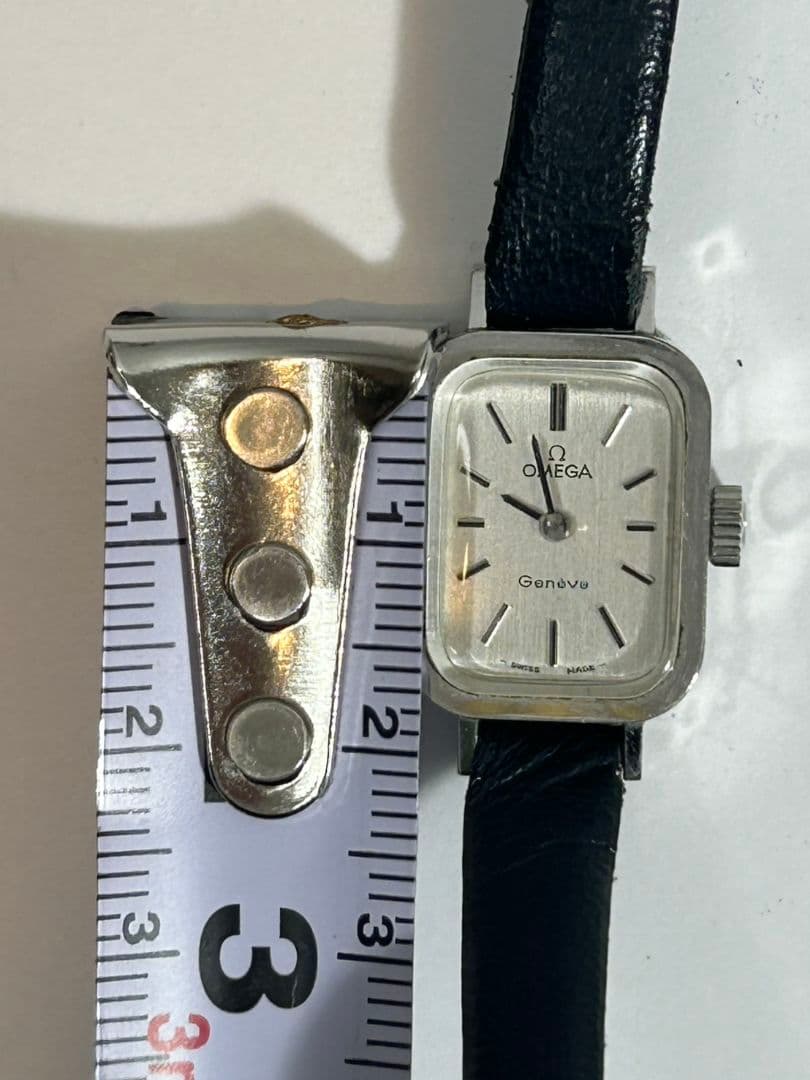 OMEGA Geneve 手巻き時計 スチールバック