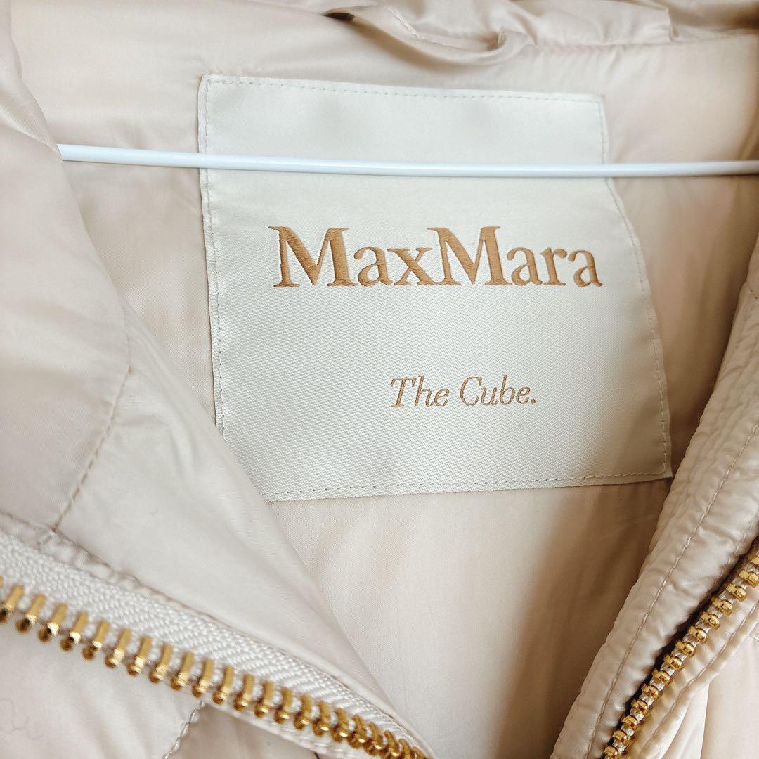 マックスマーラ　the cube 34 テクニカルキャンバスダウンジレ