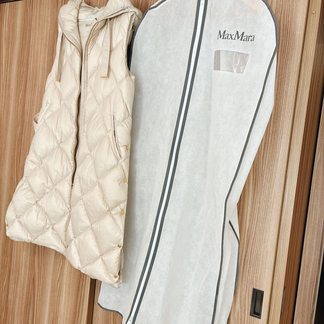 マックスマーラ　the cube 34 テクニカルキャンバスダウンジレ