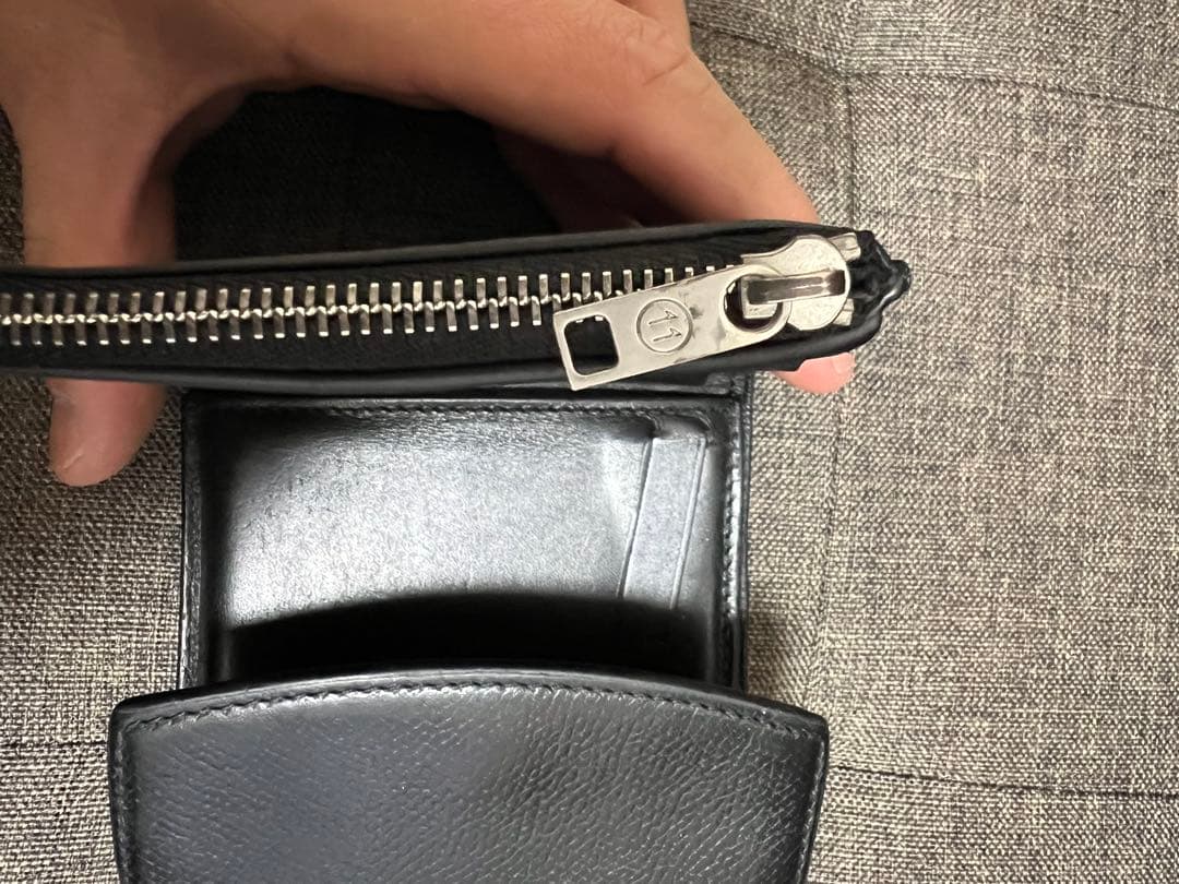 Maison Margiela三つ折り財布 ブラック