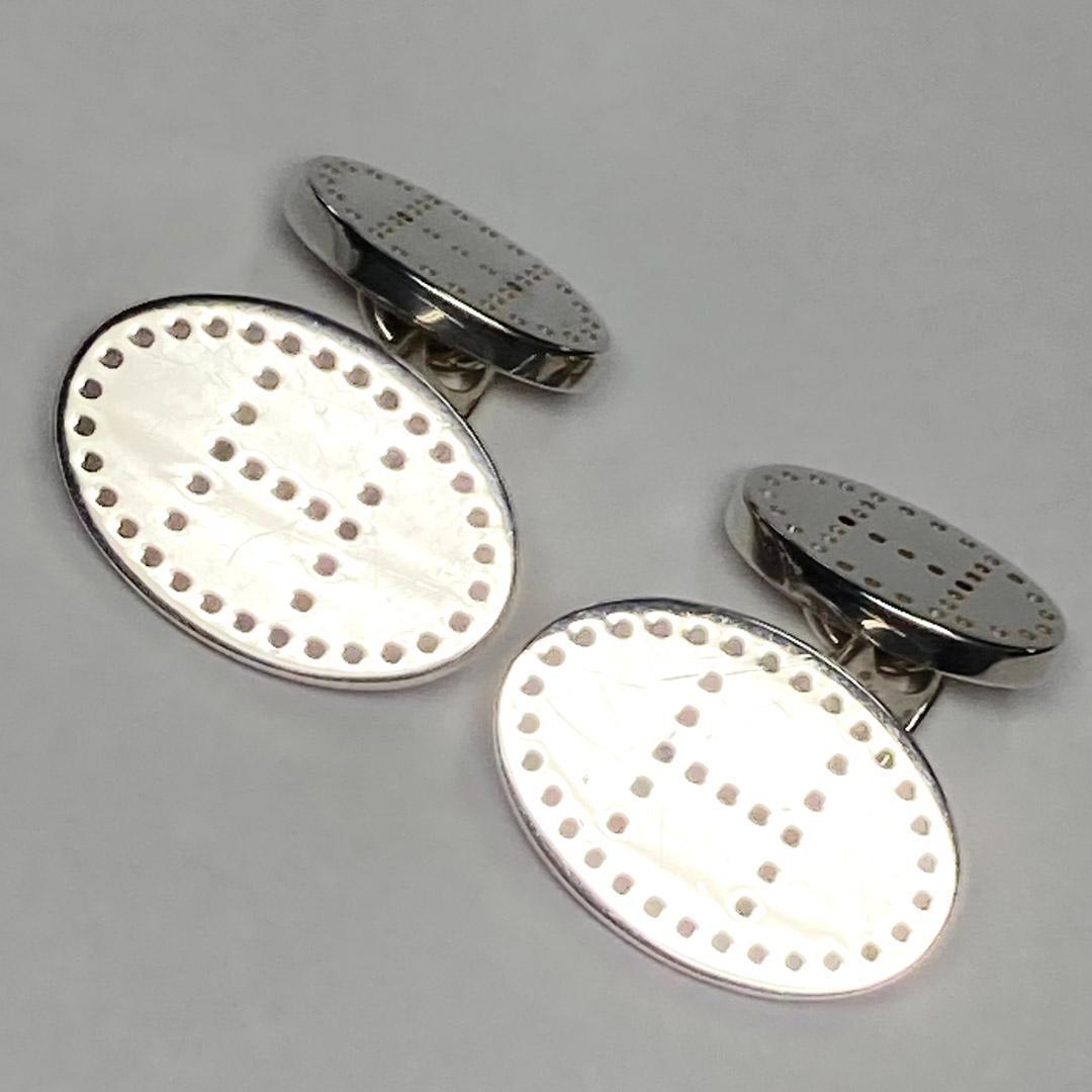 エルメス H リュバン エクリプス エブリン パンチングロゴ カフスAG925