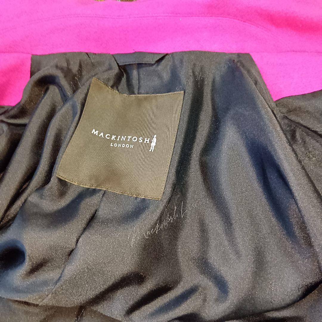 オーバーサイズ ピンクコート