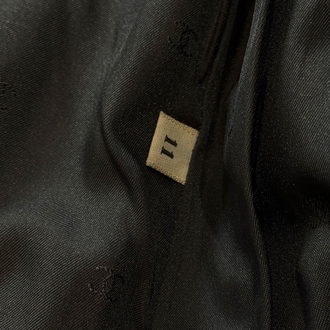 サガフォックス　ロイヤル　ファーコート　極厚　ロング丈　シャネル　女優襟　茶　L