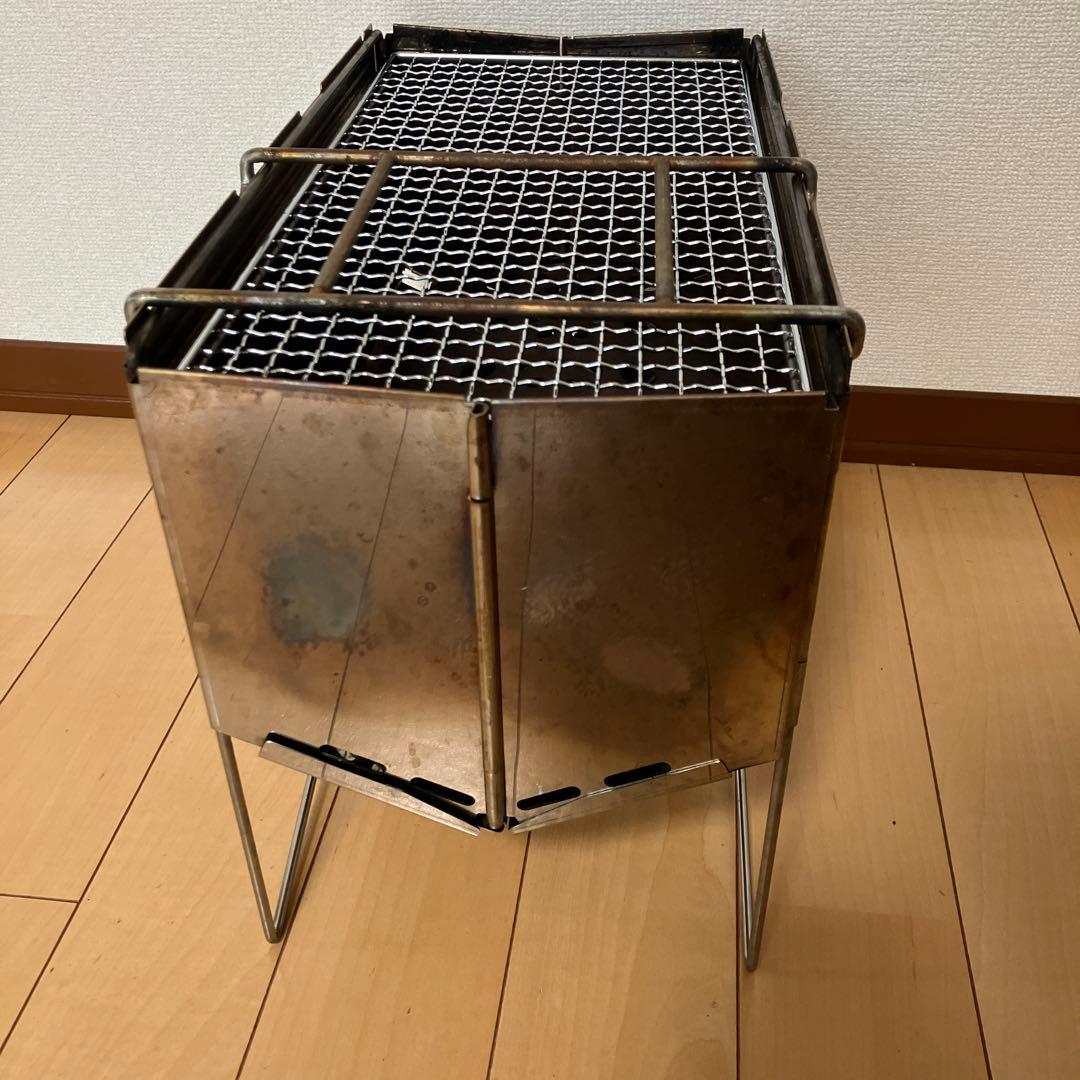 mont-bellモンベル　フォールディング ファイヤーピット　焚き火台　セット