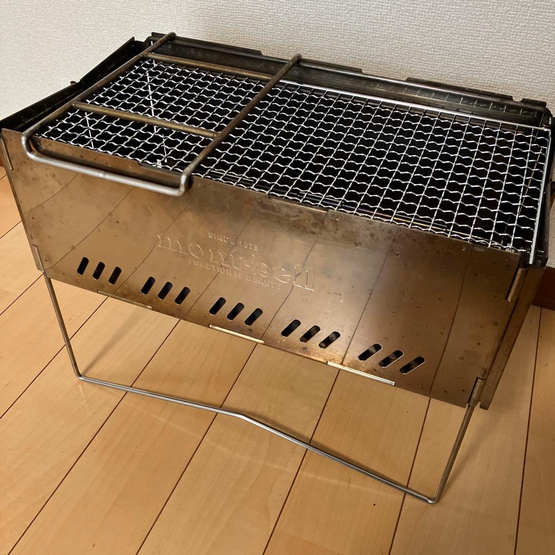 mont-bellモンベル　フォールディング ファイヤーピット　焚き火台　セット