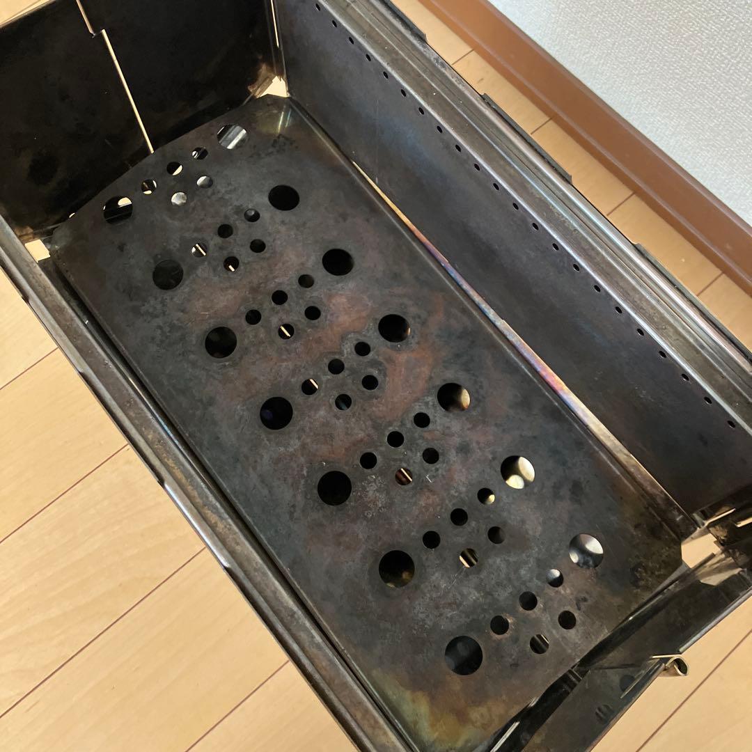 mont-bellモンベル　フォールディング ファイヤーピット　焚き火台　セット