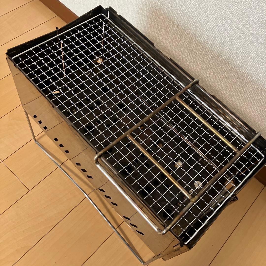 mont-bellモンベル　フォールディング ファイヤーピット　焚き火台　セット