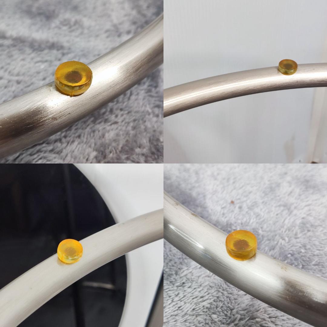 【数日セール】希少　IKEA STRIND キャスター無　サイドテーブル　黒