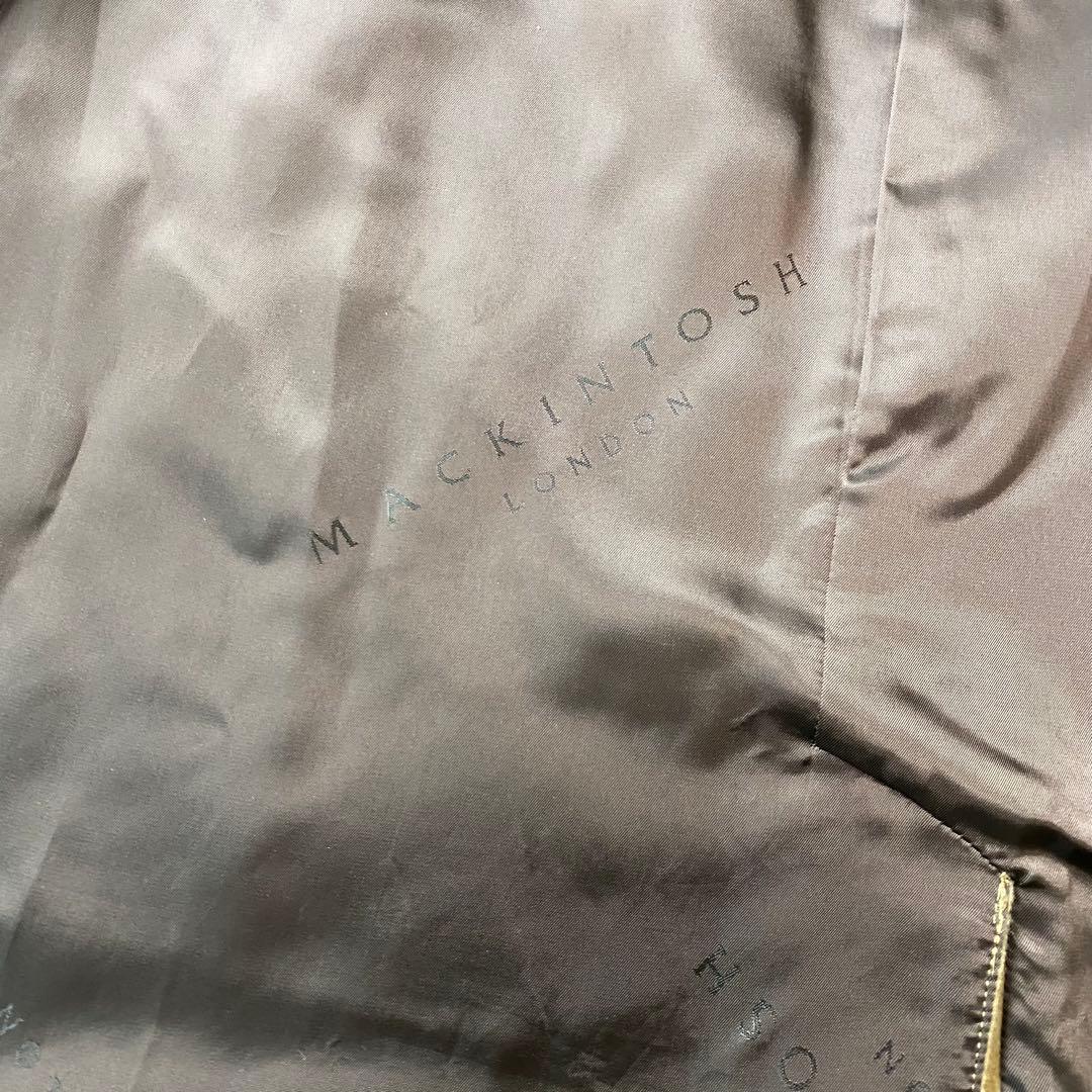 《美品》マッキントッシュロンドン チェスターコート ウール キャメル【L】通勤