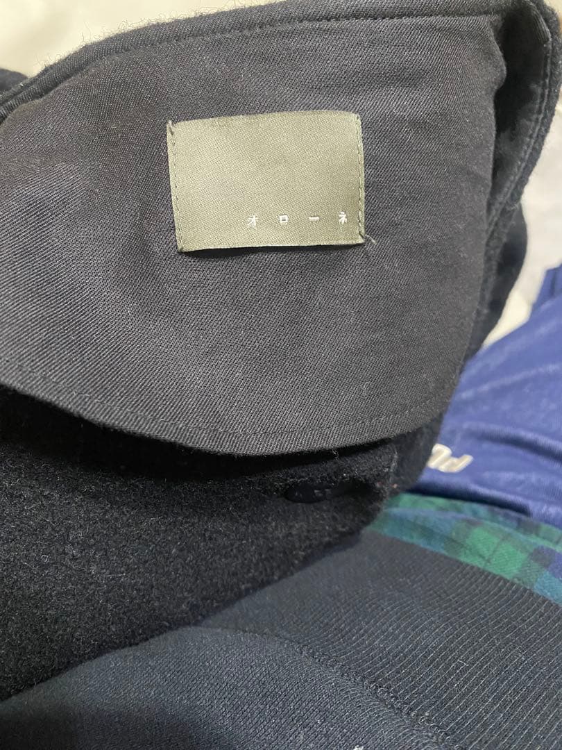 Tandey オローネ　ノーカラーコート・ウールコート