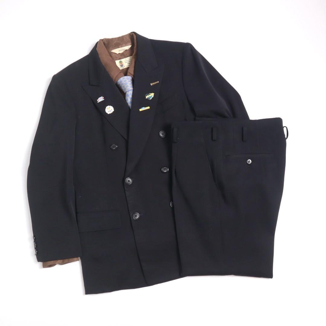 4点セット Vintage 70s ダブルジャケット セットアップ