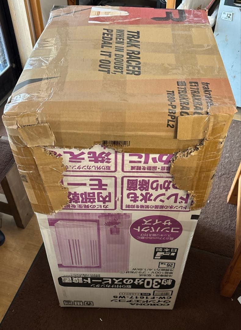 コロナ 窓用 ルームエアコン CW-1617 窓枠 冷房専用　　リモコン無し