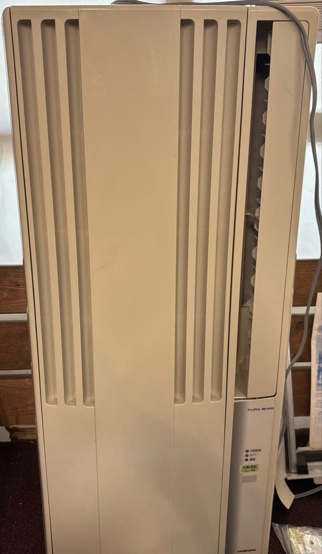 コロナ 窓用 ルームエアコン CW-1617 窓枠 冷房専用　　リモコン無し