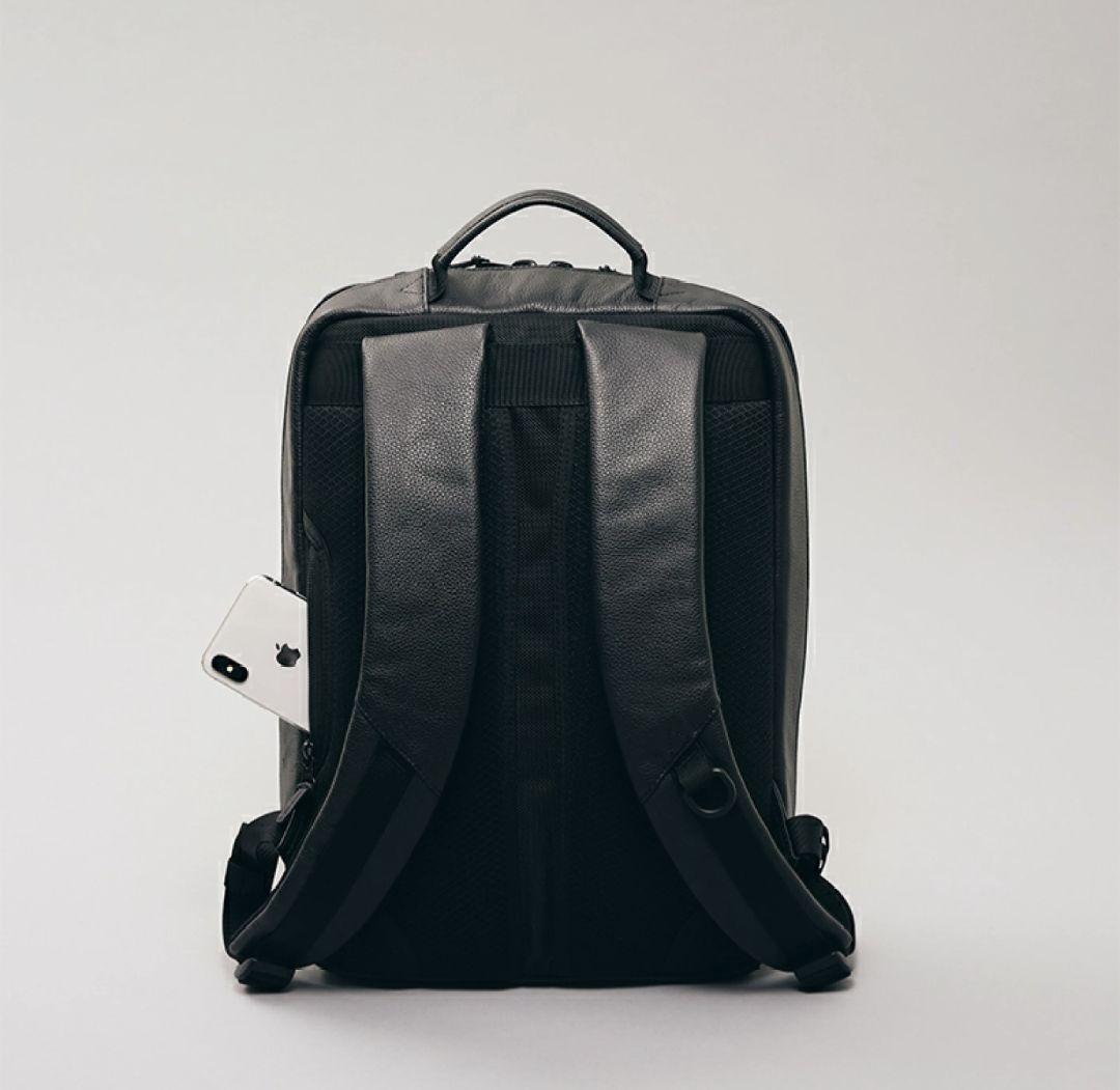 broski&supply リュック chain 牛革 防水レザー