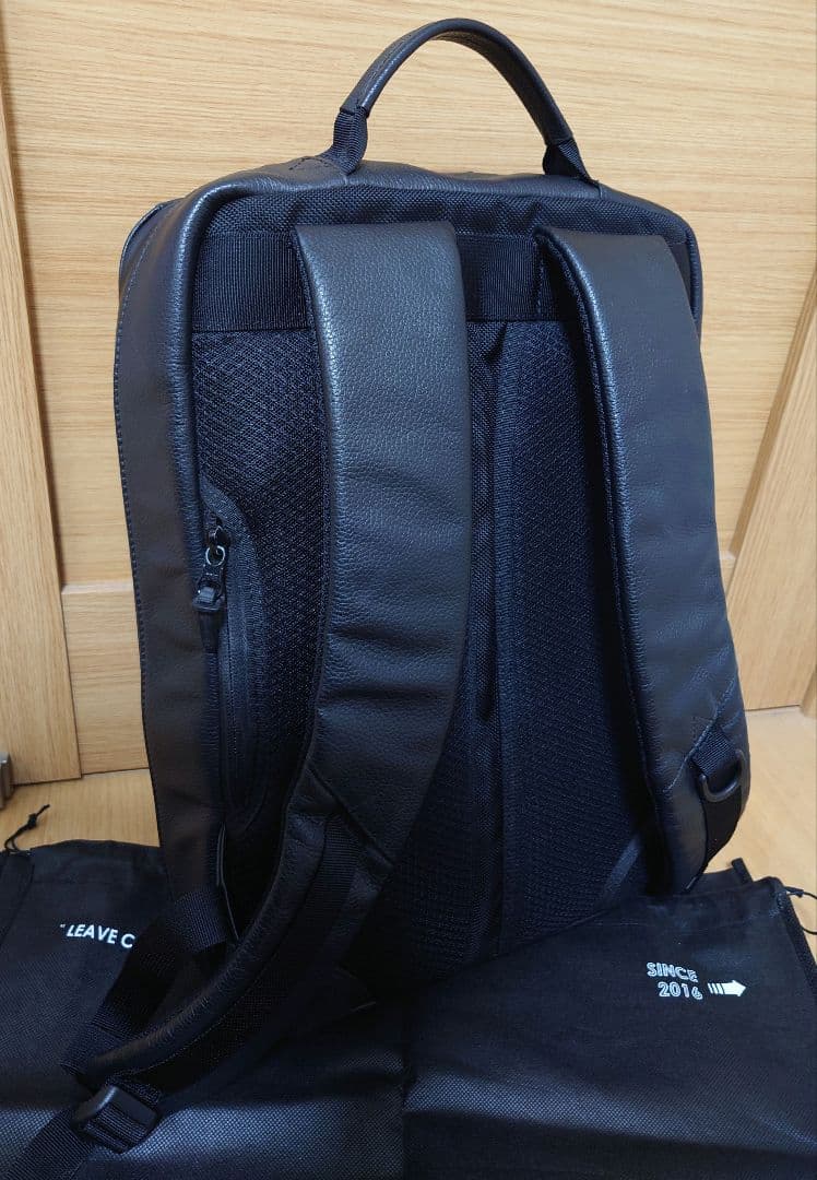 broski&supply リュック chain 牛革 防水レザー