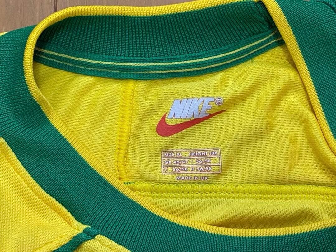 【正規品・新品】Nike 1998 ブラジル代表 9: ロナウド サイズXL
