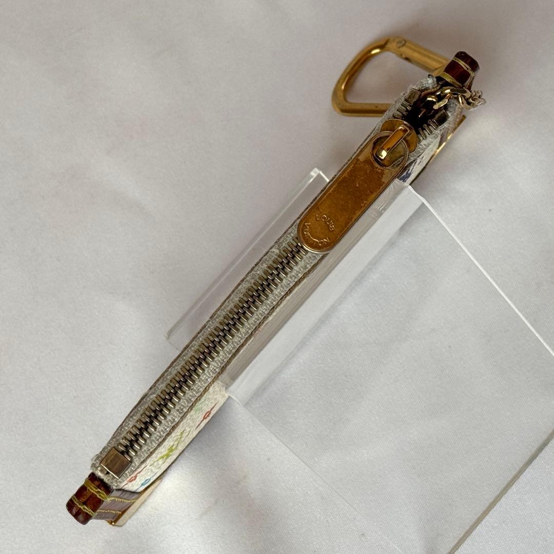 ★美品★　ルイヴィトン　マルチカラー　ポシェット・クレ　ブロン　小銭　キーケース