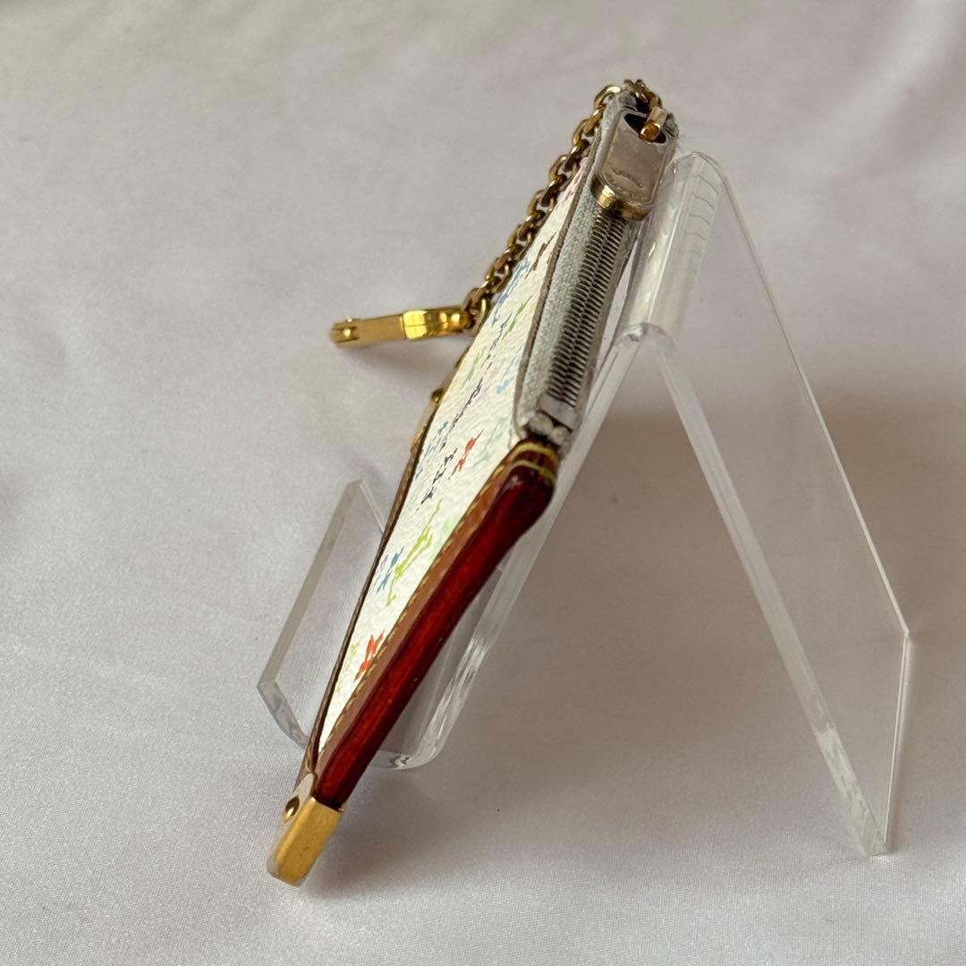 ★美品★　ルイヴィトン　マルチカラー　ポシェット・クレ　ブロン　小銭　キーケース