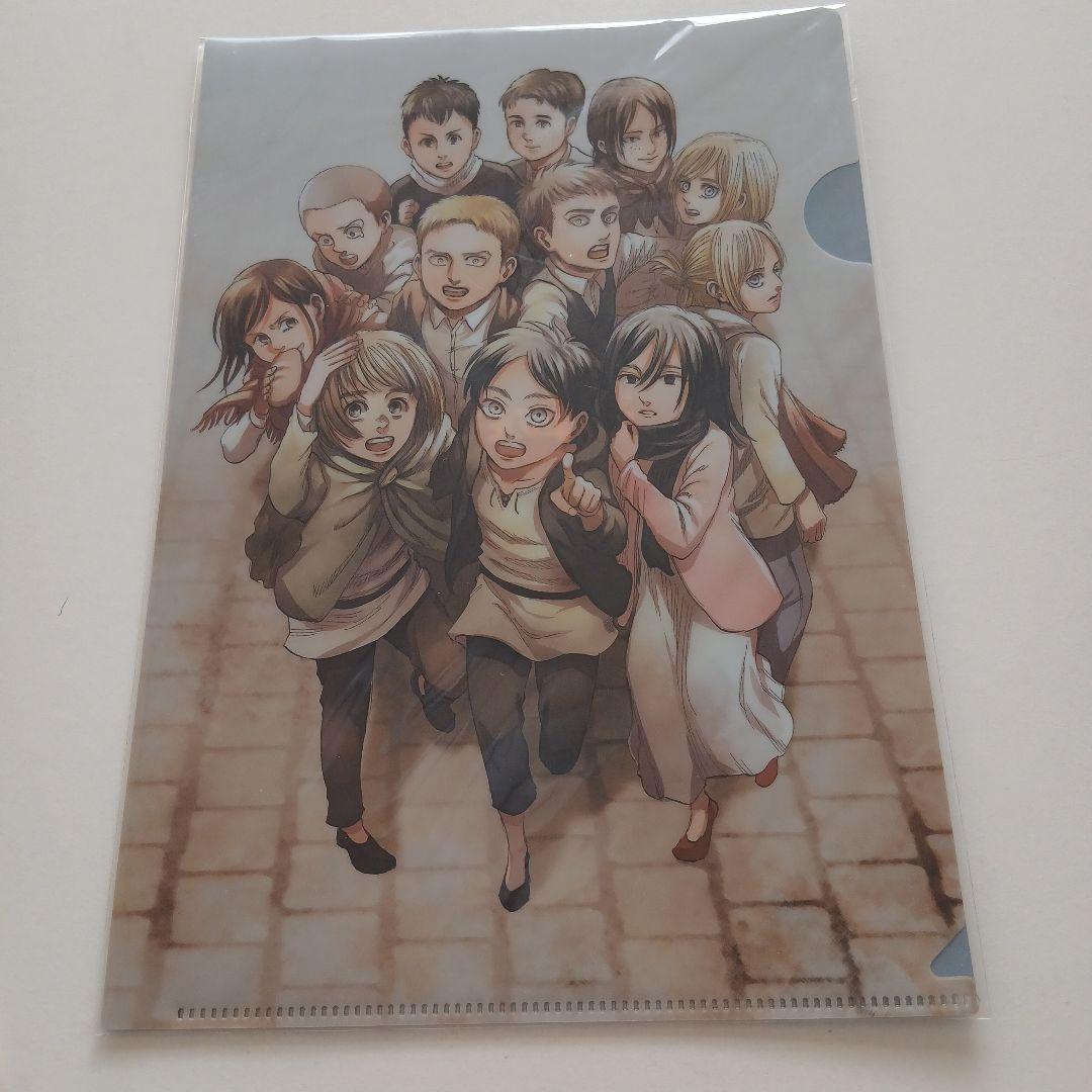 進撃の巨人 （ポストカード/クリアファイル/ノート/付箋/Tシャツ/コースター）