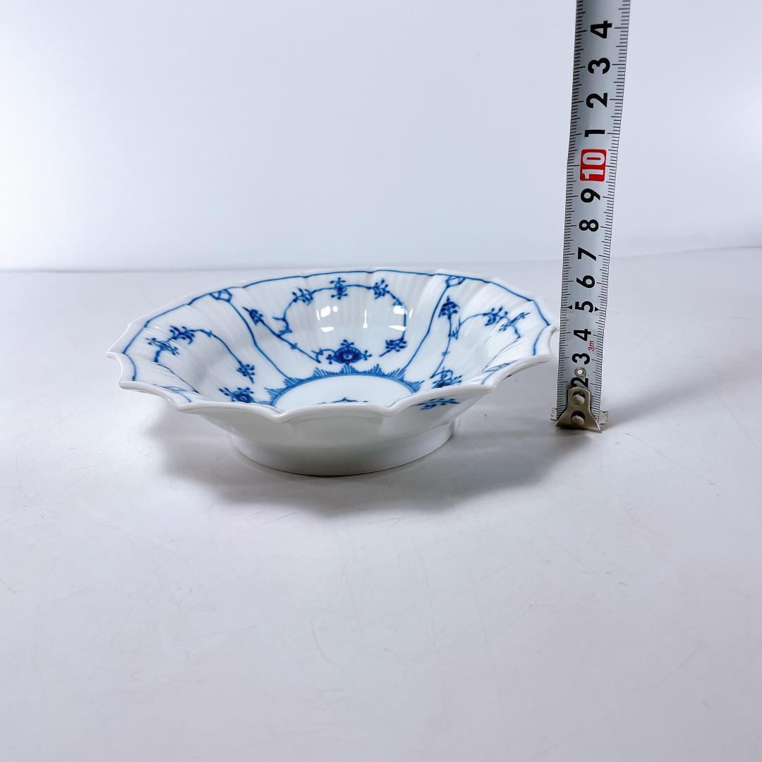 ロイヤルコペンハーゲンブルーフルーテッド プレイン シェルディッシュ|3542|