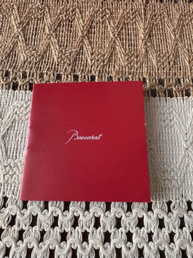 即購入OK Baccarat ルクソール ペンホルダー ガラス