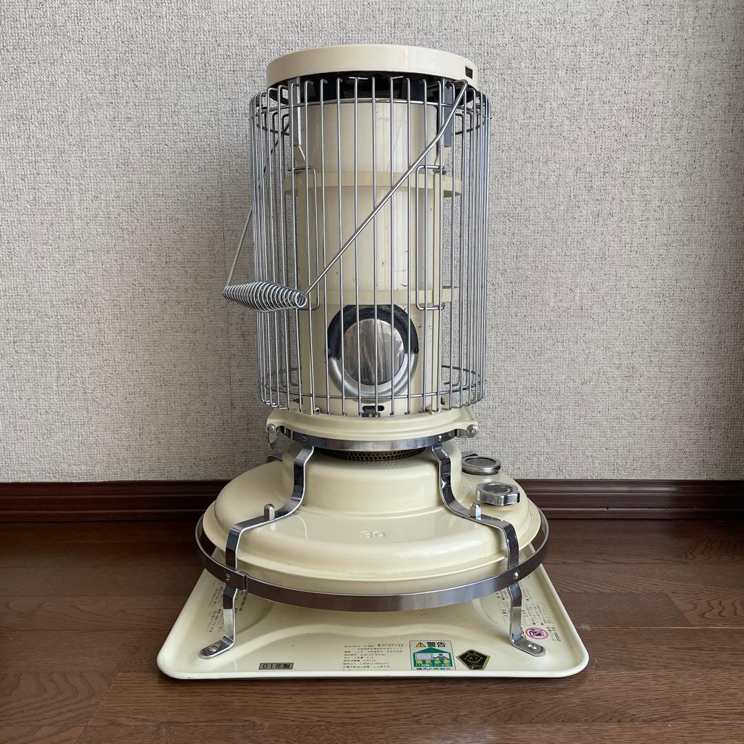 アラジン　石油ストーブ　ブルーフレームヒーター クリーム色