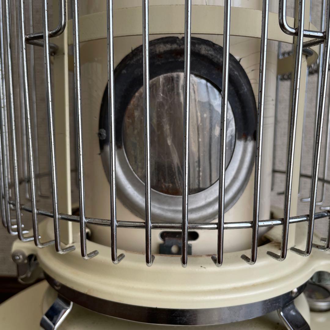 アラジン　石油ストーブ　ブルーフレームヒーター クリーム色