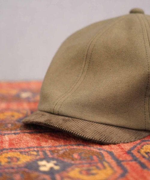 ミスターファットマン　モールスキン　ビークキャスケット　ブラウン　Ｌサイズ