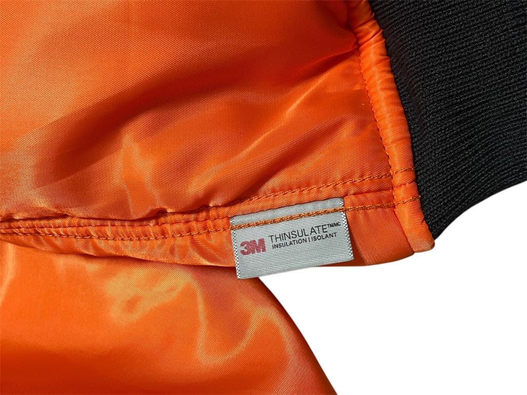 CAHLUMN MA-1 ネイビー　リバーシブル　シンサレート　中綿