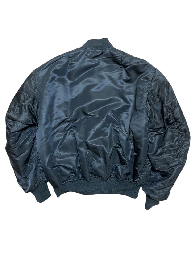 CAHLUMN MA-1 ネイビー　リバーシブル　シンサレート　中綿