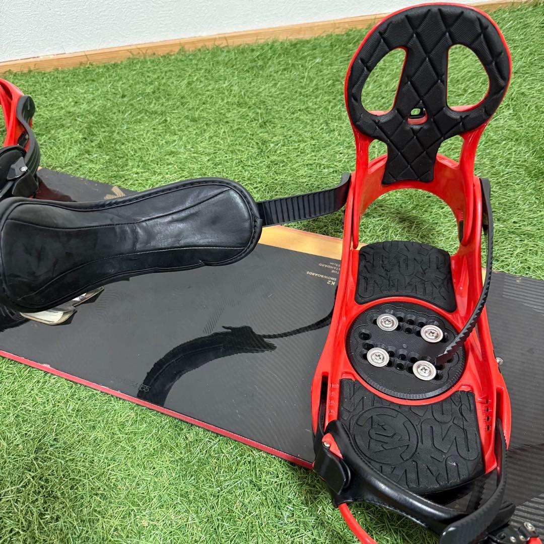 ブーツ無し‼️O2 K2 155cm メンズスノーボードセット