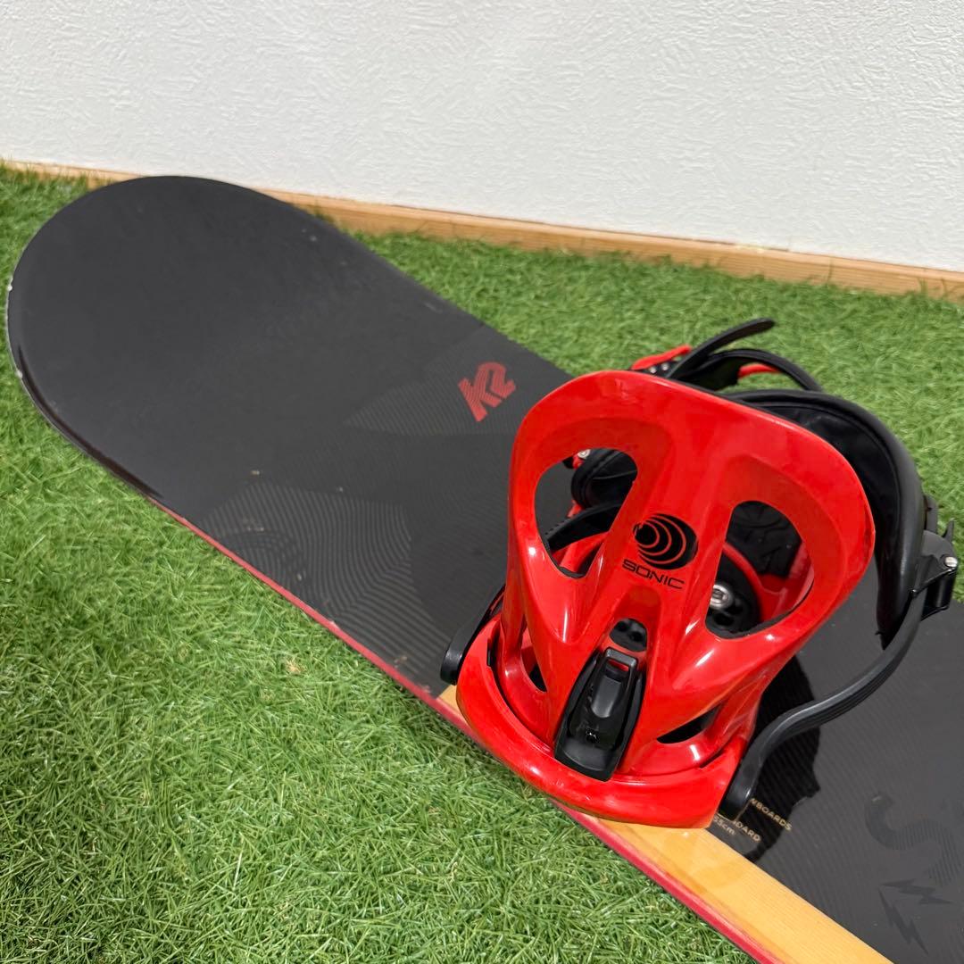 ブーツ無し‼️O2 K2 155cm メンズスノーボードセット