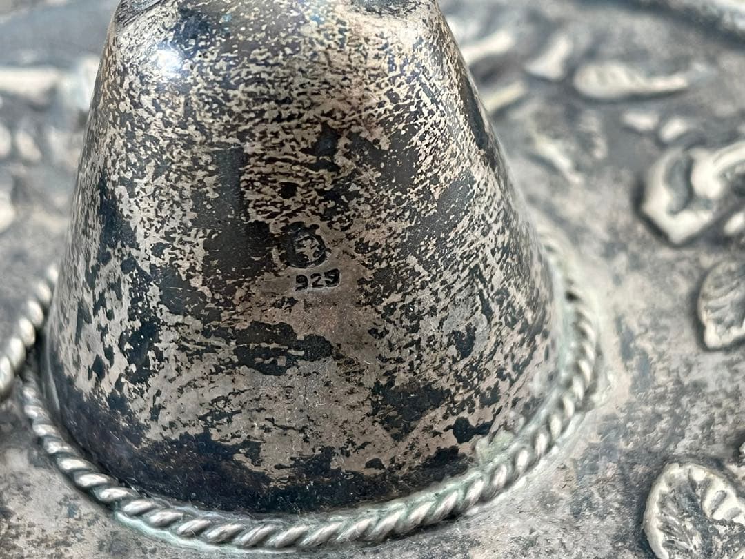 メキシコ　シルバー　925 帽子　シルバー925